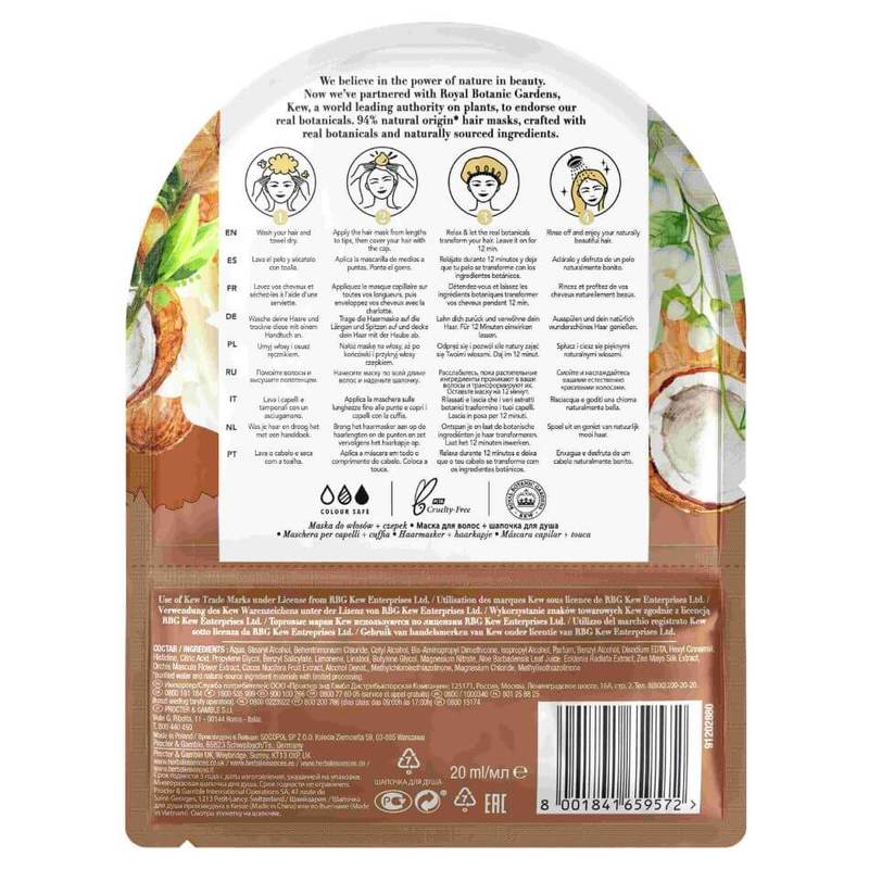 Herbal Essences Coconut Milk Deep Moisture Hair Mask & Cap 20ml