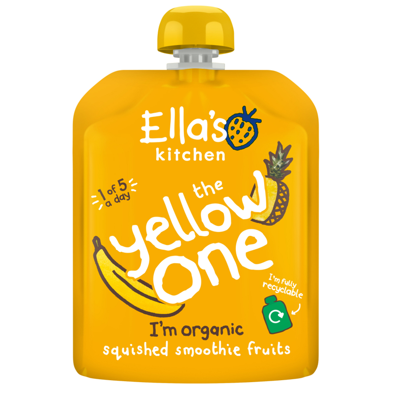 Ella's Kitchen Organic The Yellow One Smoothie (6 Month+) 90g