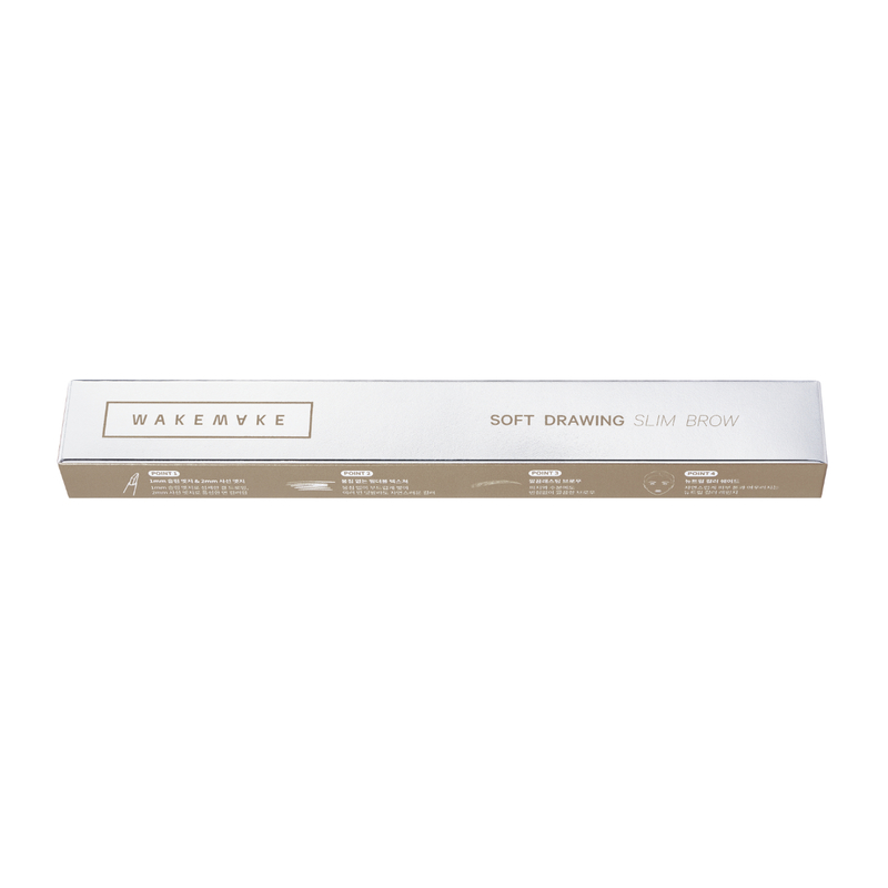 WAKEMAKE Soft Drawing Slim Brow (04 Soft Taupe) 1pc