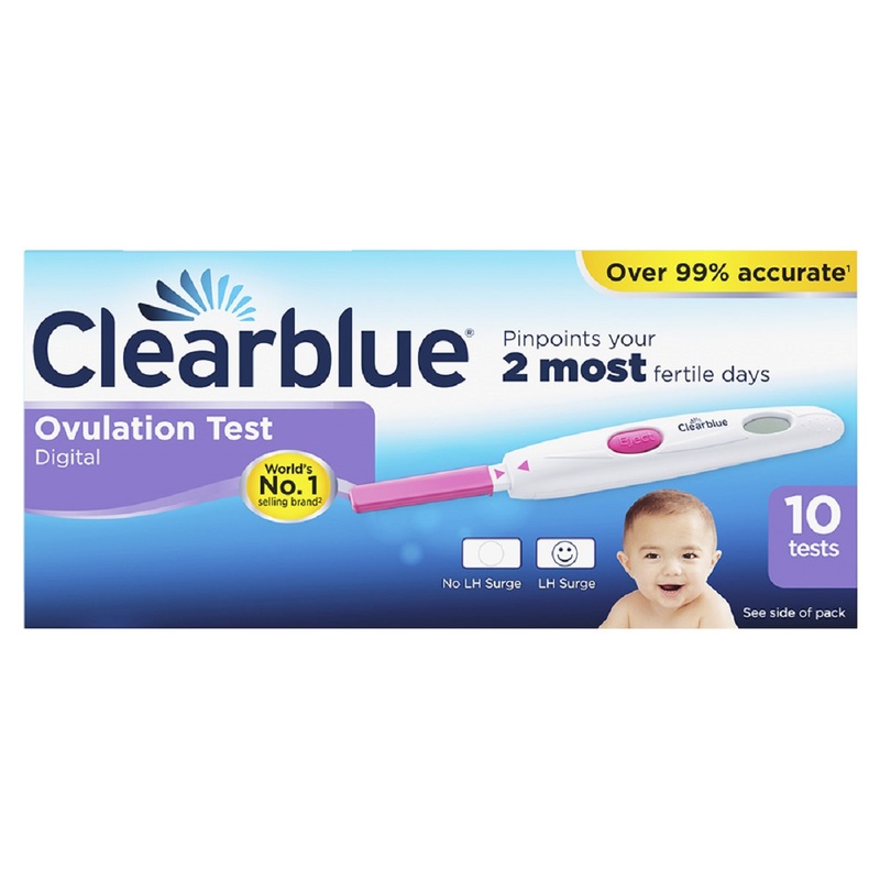 Clearblue Digital Ovulation Test 10pcs