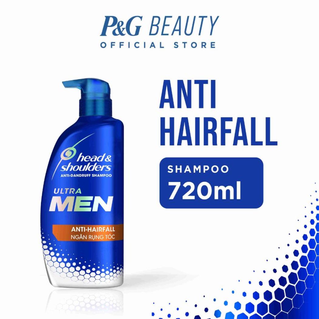 mesh Karakteriseren Motel Head & Shoulders Ultra Men Anti-Hairfall Anti Dandruff Shampoo 720 ml |  Guardian Singapore