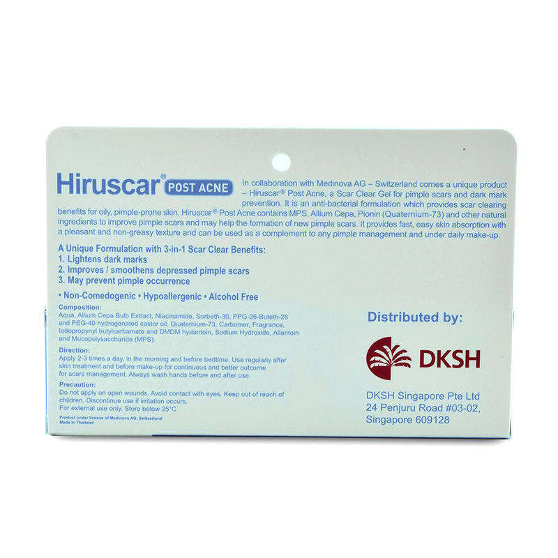 Hiruscar Post Acne Gel 10g