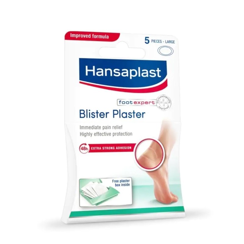 Hansaplast Blister Plaster Large For Heels, 5pcs
