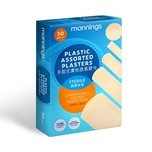 Mannings Plastic Assorted Plasters 50S