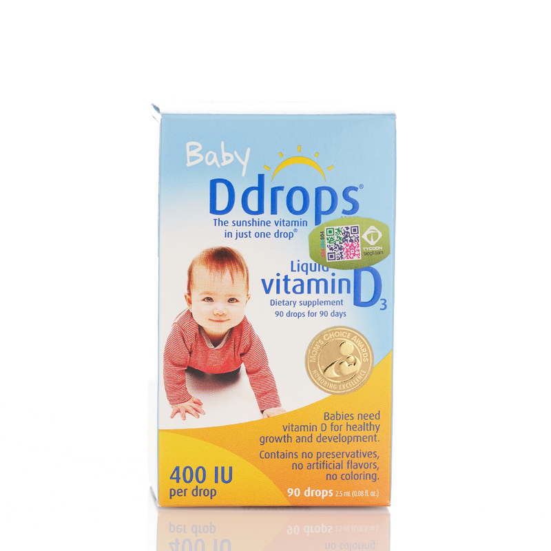 Baby Ddrops Liquid Vitamin D3 2.5ml