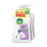 Dettol Liquid Hand Wash Value Pack Sensitive 3x250ml