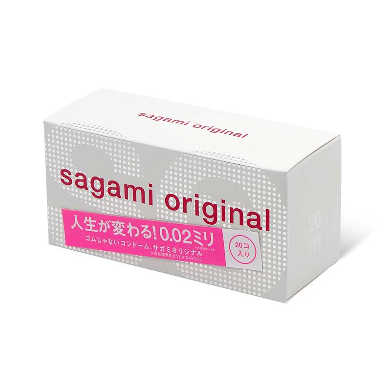 Sagami Original 0.02 PU Condom 20pcs