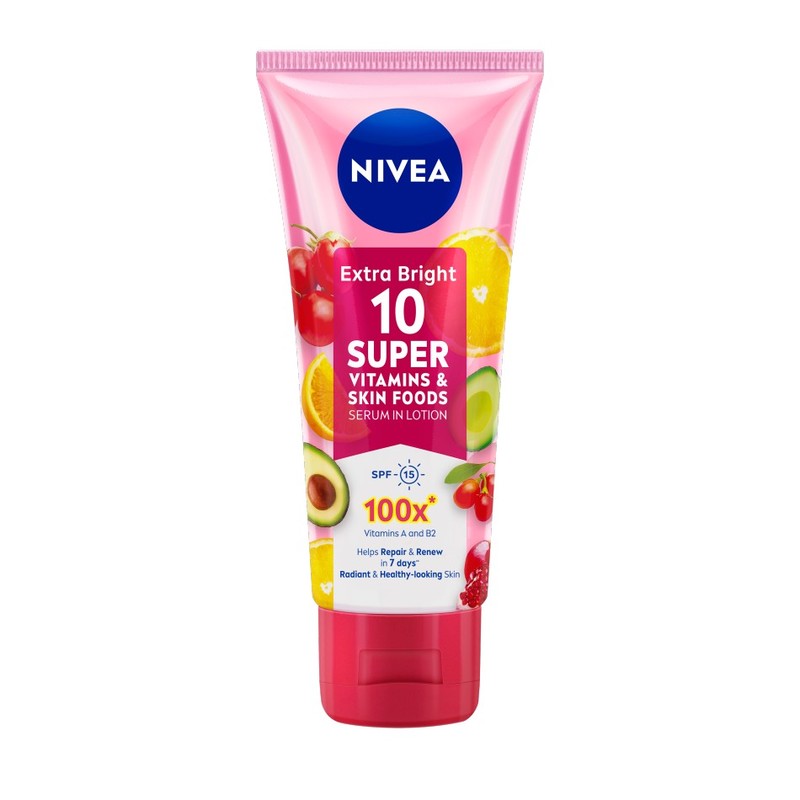 Nivea Extra Bright 10 Super Vitamin & Skin Foods Lotion 70ml | Body ...