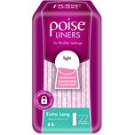 Poise Liners Extra Long 21.5cm 22s