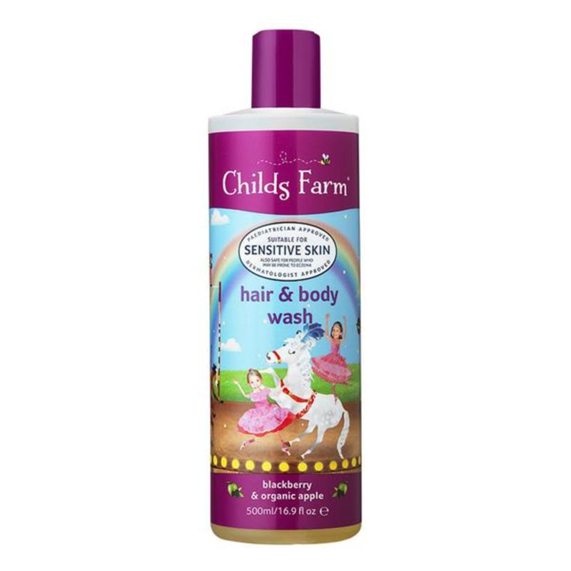Childs Farm英國寶寶農場有機蘋果黑莓小童洗髮沐浴露 500毫升