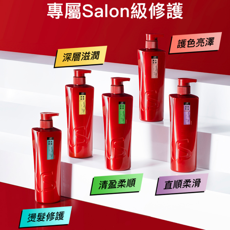 VS Sassoon Light&Soft Shampoo 750ml + Conditioner 500ml