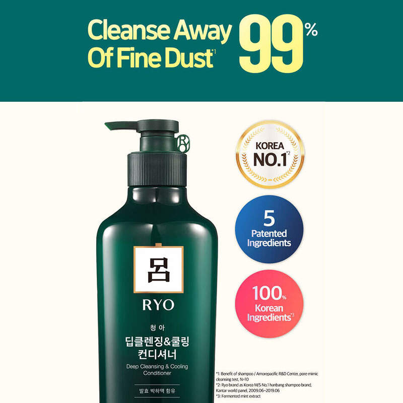 Ryo Deep Cleansing & Cooling Conditioner 400ml