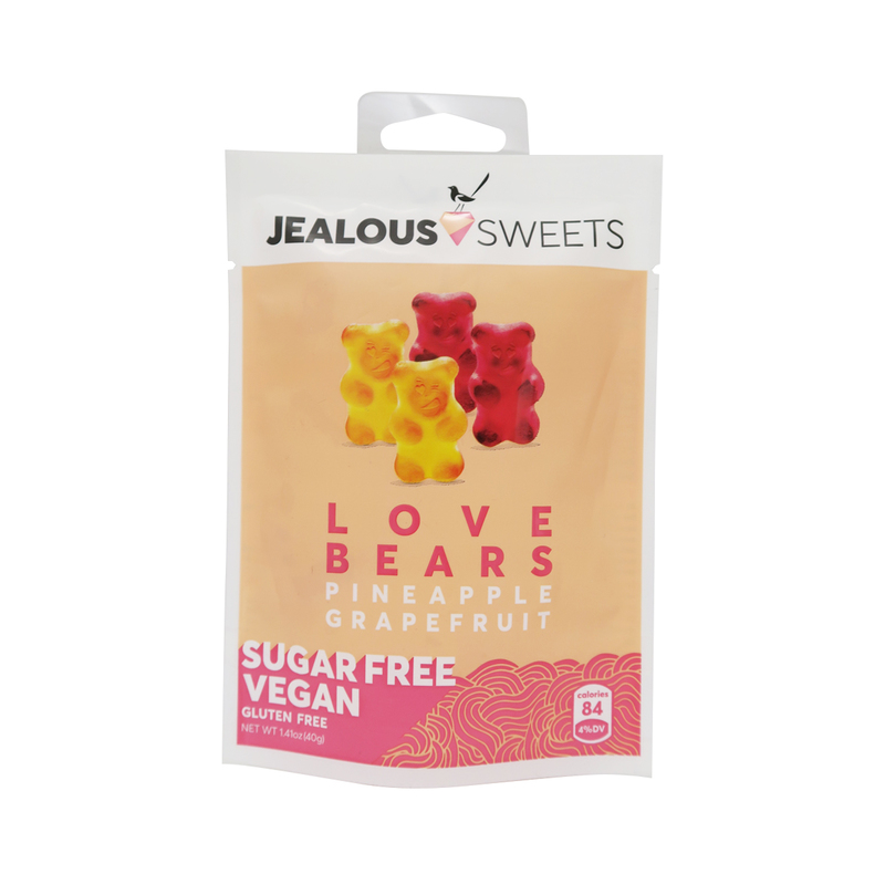 Jealous Sweets無糖熊仔軟糖 - 菠蘿西柚味 40克