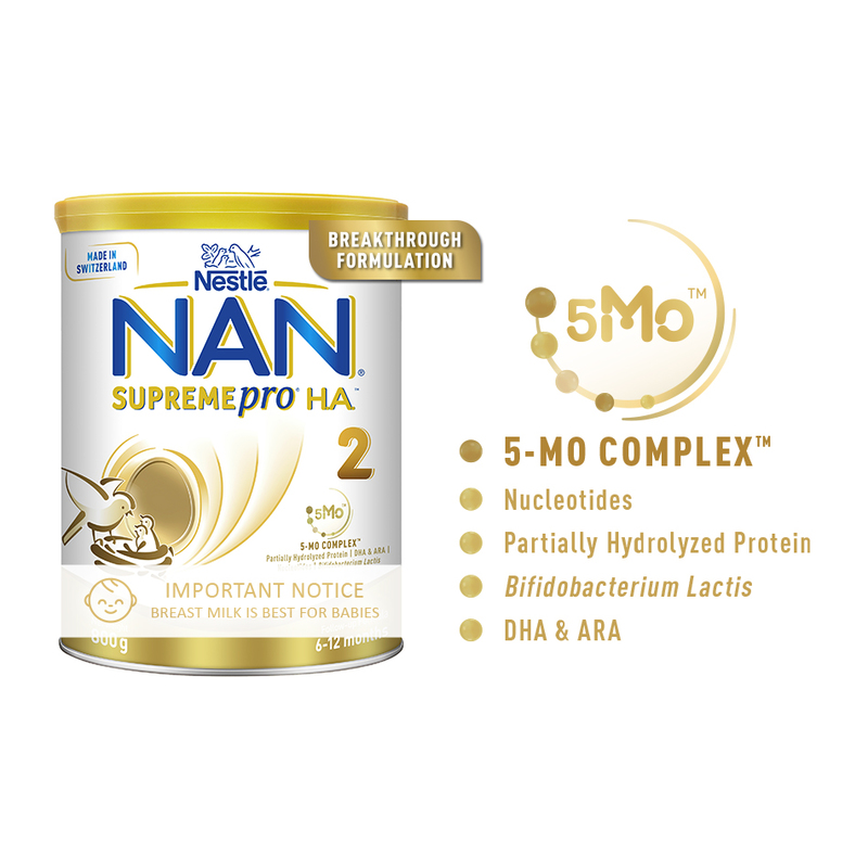 Nestle Nan Supremepro H.A. Milk Formula - Stage 2