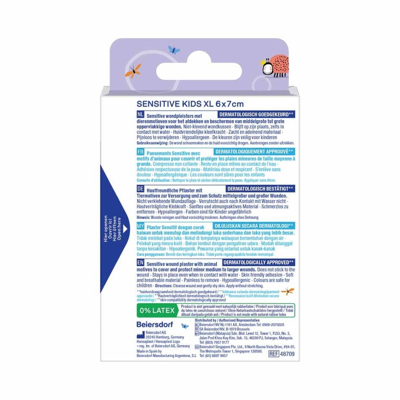 Hansaplast Sensitive Kids XL 10s | Plasters & Tapes | First Aid ...