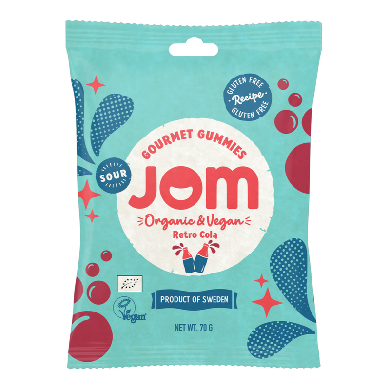 JOM Retro Cola Flavour Gummies 70g