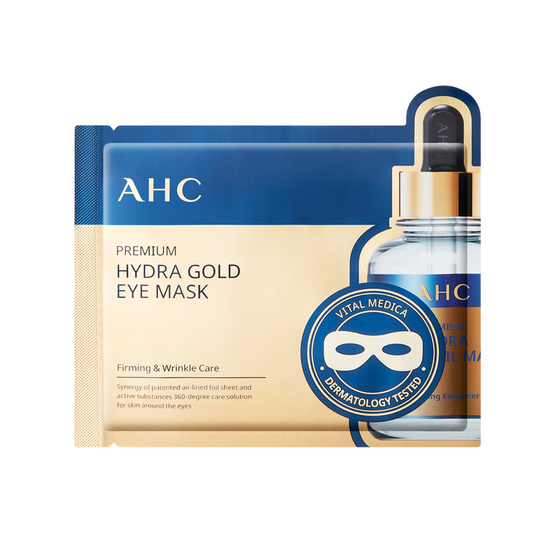 AHC Premium Hydra Gold Foil Eye Mask 7ml x 5pcs