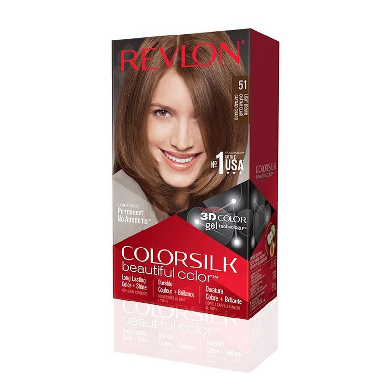 Revlon Colorsilk Hair Colour 51 Light Brown Revlon Guardian Singapore