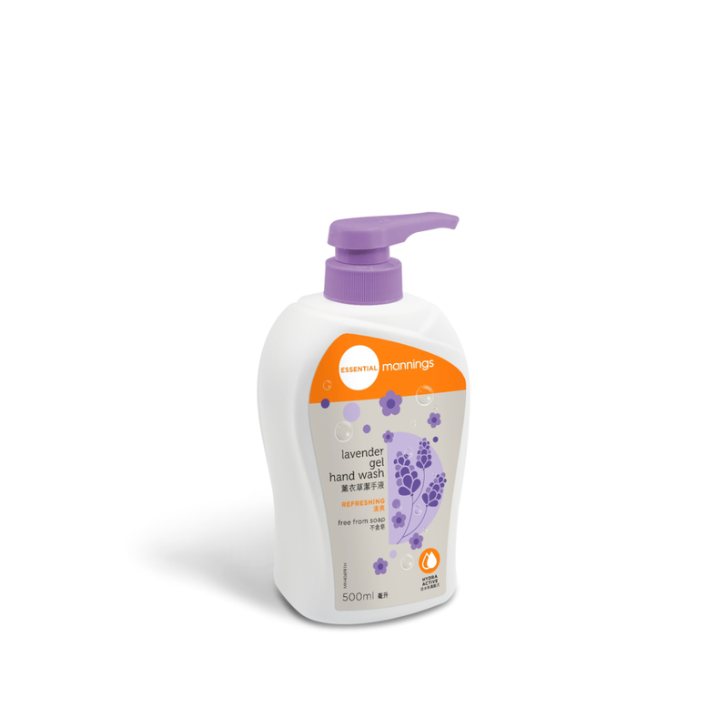 Essential Mannings Lavender Refreshing Gel Hand Wash 500ml