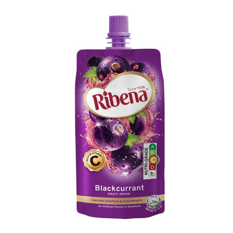 Ribena Blackcurrant Fruit Drink Cheerpack 330ml