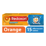 Redoxon Triple Action Vitamin C, D & Zinc Immunity Orange Effervescent 15s