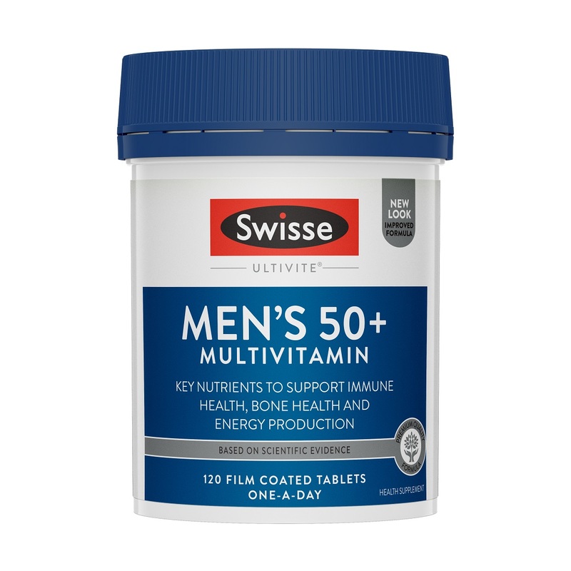 Swisse Ultiv 50+ Men Tab 120pcs