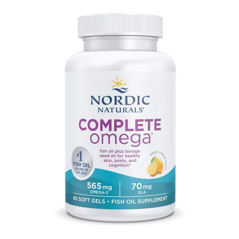 Nordic Nautrals Complete Omega 60 Soft Gels