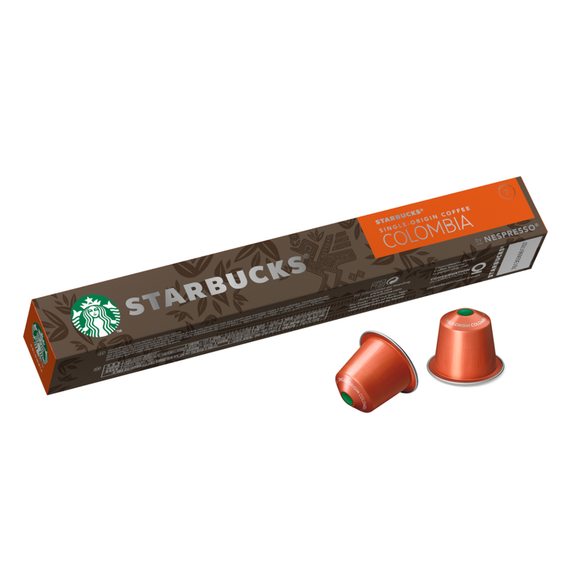 Starbucks星巴克哥倫比亞單品Nespresso咖啡粉囊 10粒