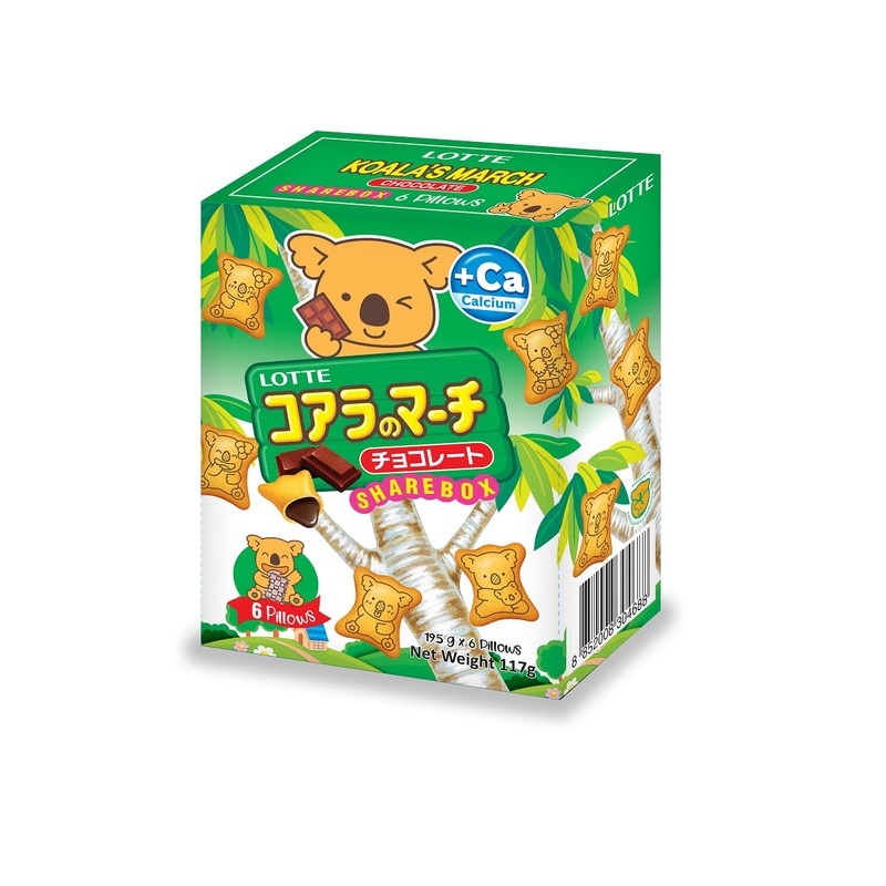 Lotte Koalas Choco Family Box 117 g