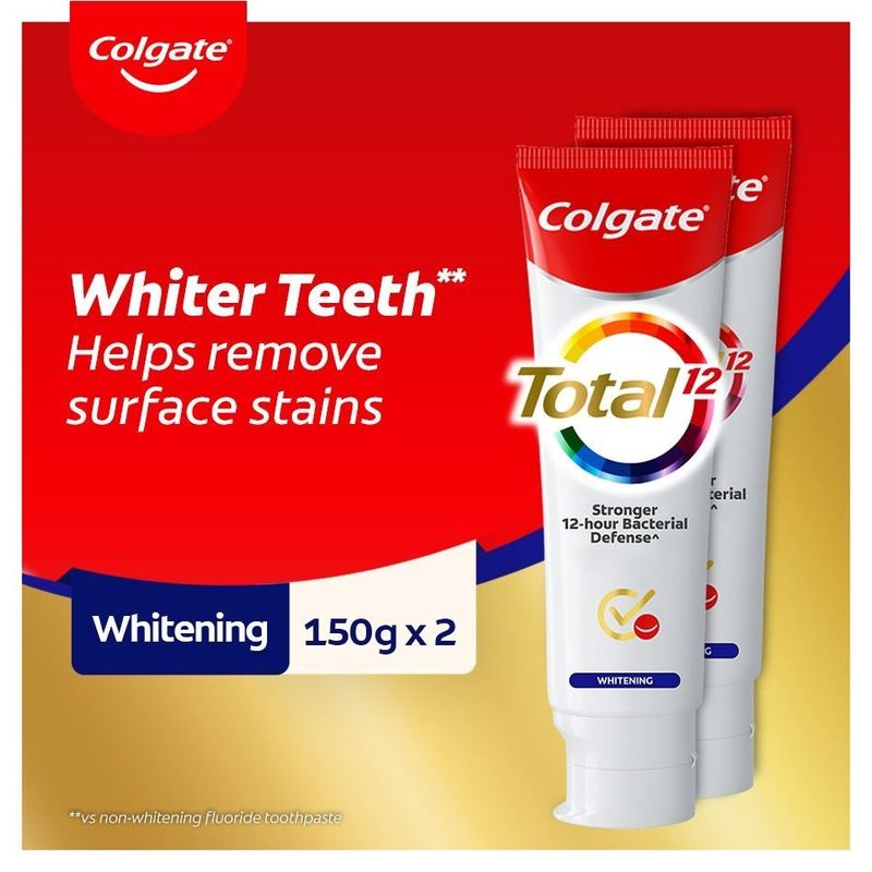 Colgate Total Professional Whitening Gel Toothpaste, 150g
