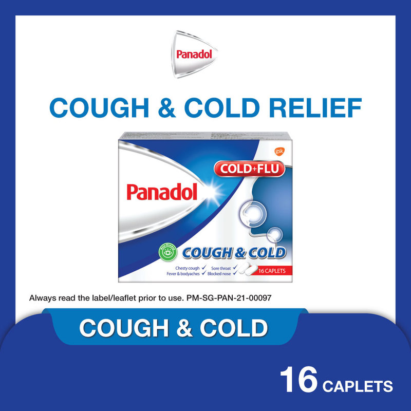 Panadol Cough & Cold, 16 caplets
