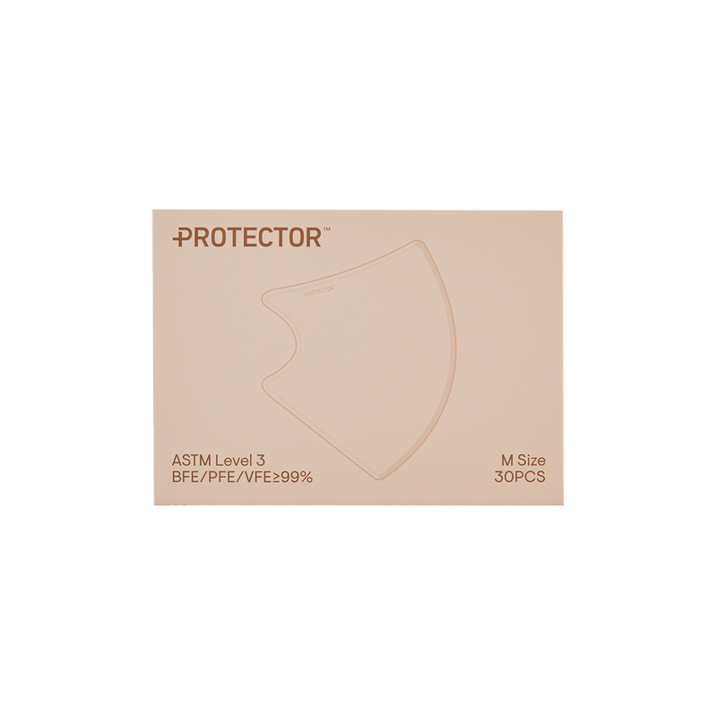 Protector 3D Face Mask (Medium) GINGER 30pcs