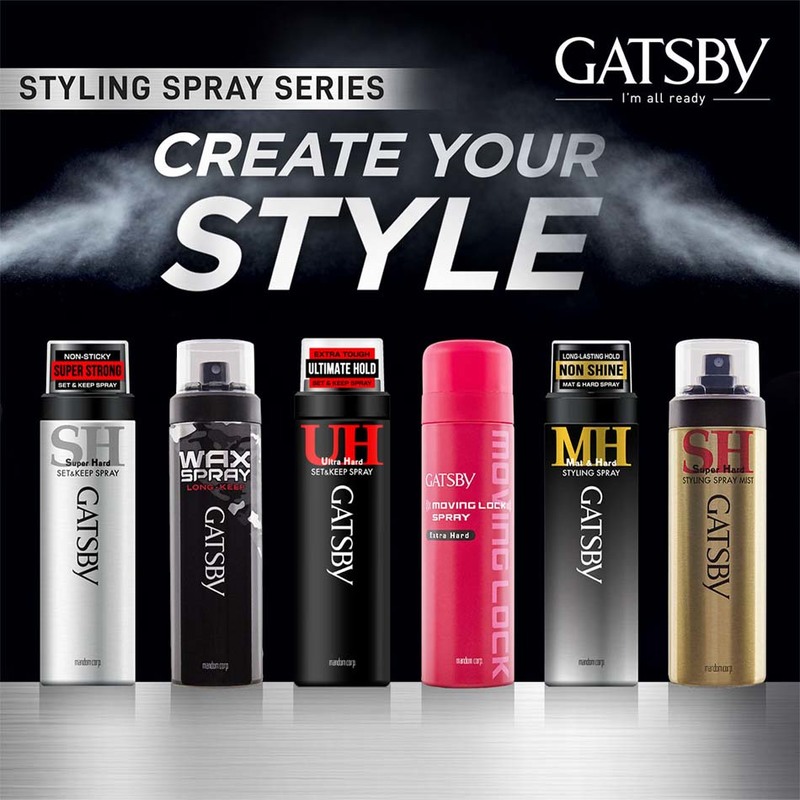 Gatsby Styling Spray Mist Strong Hold 150g