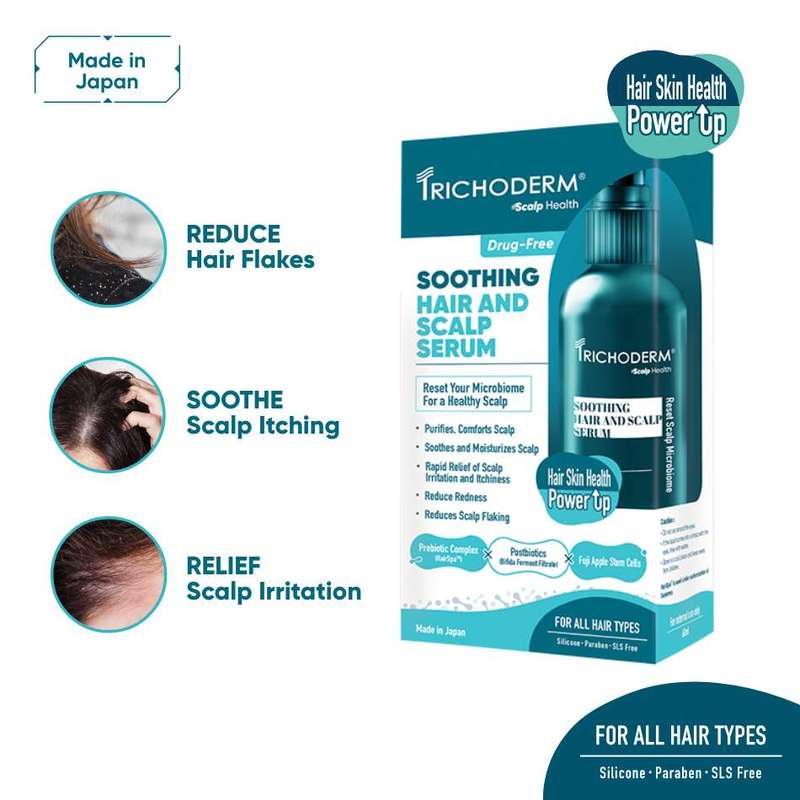 Trichoderm Soothing Hair & Scalp Serum 60ml | Guardian Singapore
