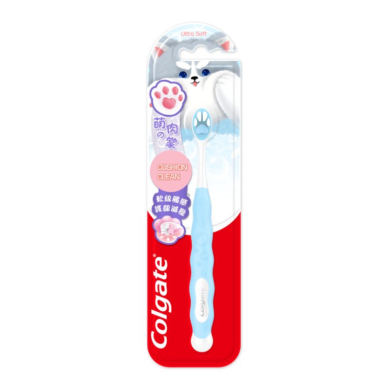 Colgate Fluffy Paw Toothbrush 1pc (Random Colour)