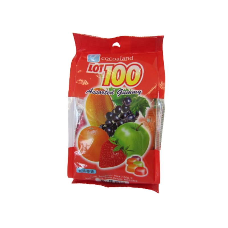 LOT 100 Assorted Gummy 150g