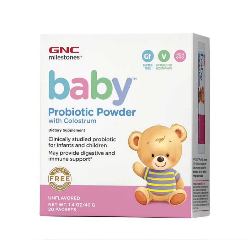 GNC Baby Probiotic Powder with Colostrum 20 Packets