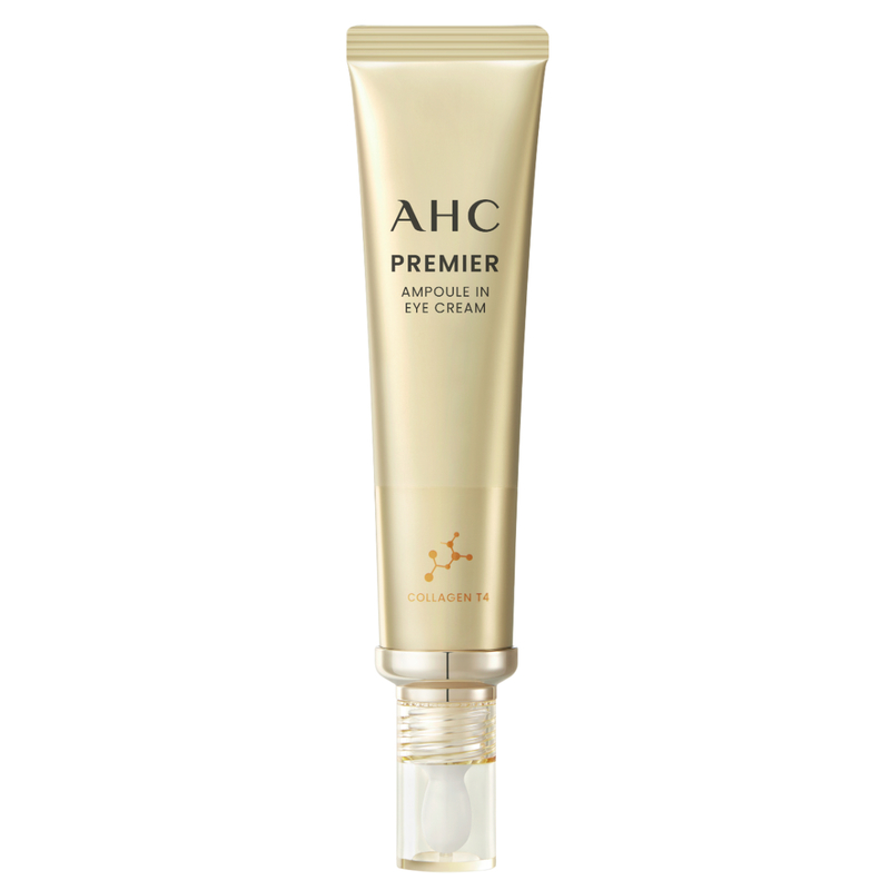 AHC T3 Eye Cream 40ml + Gold Foil Mask Set 25g x 5pcs