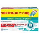 Colgate Sensitive Pro Relief Toothpaste Twin Pack, 2x110g