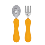 Marcus & Marcus Easy grip spoon & fork set - Lola 1 set