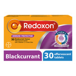 Redoxon Triple Action Vitamin C, D & Zinc Immunity Blackcurrant Effervescent 30s