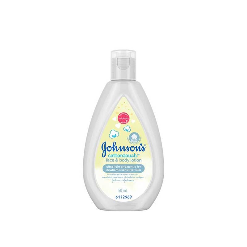 Johnson's Baby CottonTouch Face and Body Lotion, 50ml