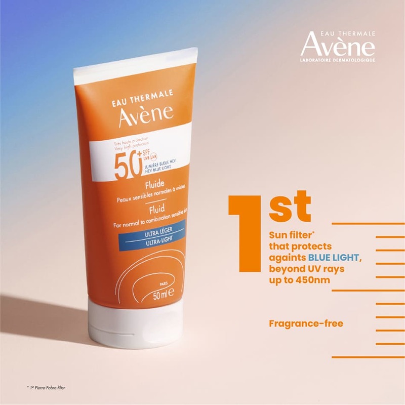 Avene SPF50+ Fragrance-Free Fluid Triasorb PA++++