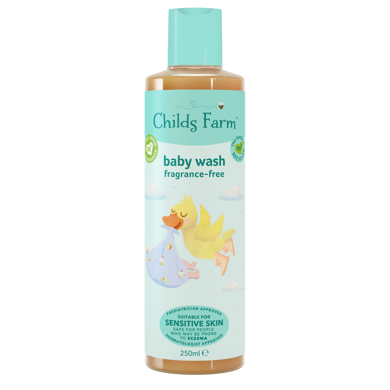 Childs Farm英國寶寶農場天然嬰兒無味洗髮/沐浴露 250毫升