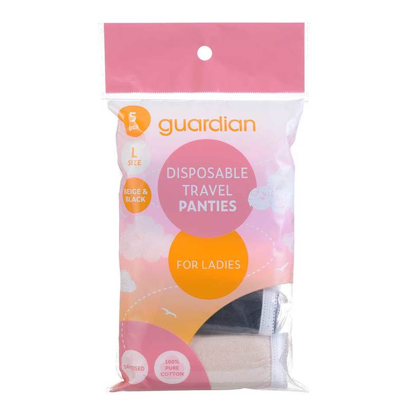 Guardian Ladies Cotton Disposable Panties - L