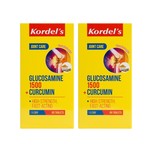 Kordel's Hi-Glucosamine + Curcumin 60s Twin Pack