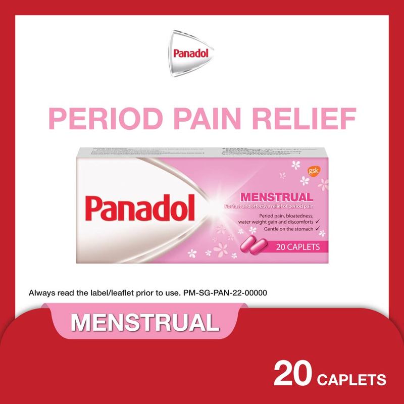 Panadol Menstrual, 20 caplets