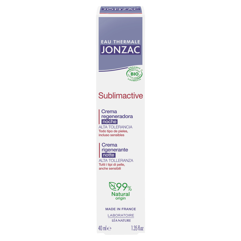 Jonzac Sublimactive Regenerating Night Cream 40ml