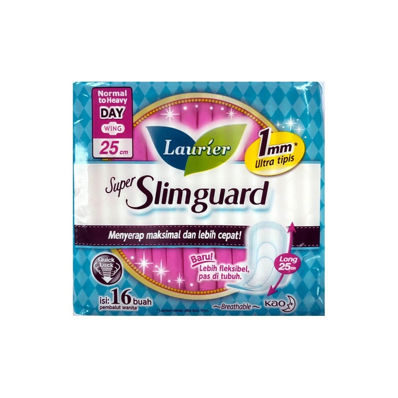 Laurier Super Slimguard Day 25Cm 16S