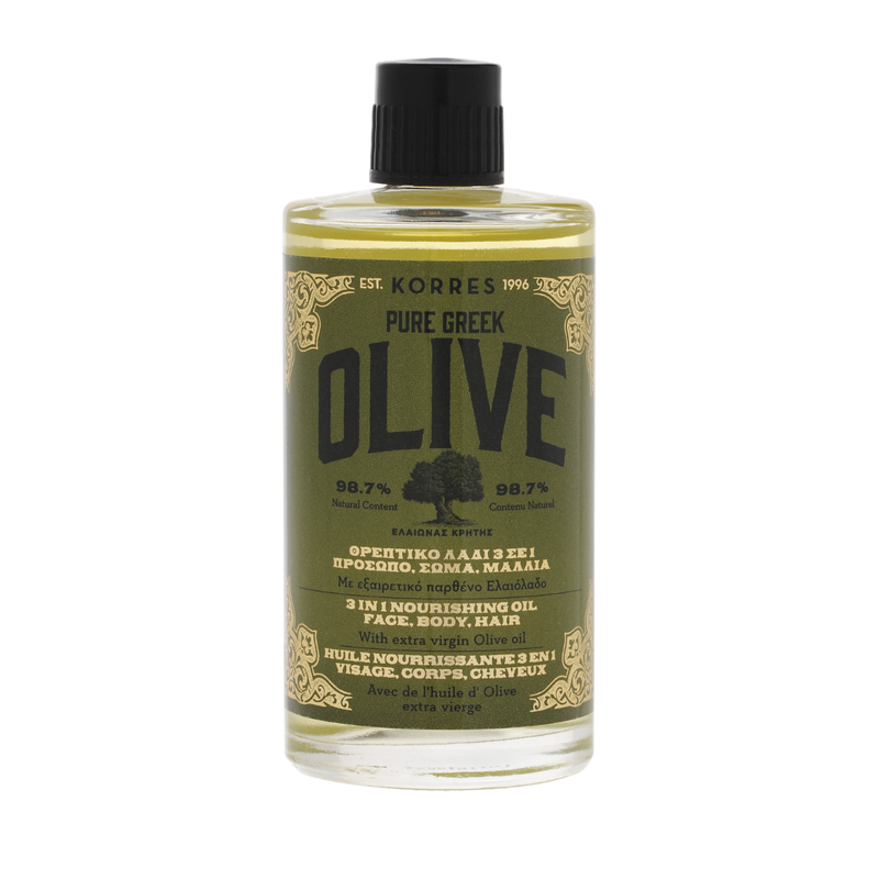 Korres Pure Greek Olive 3in1 Nourishing Oil 100ml